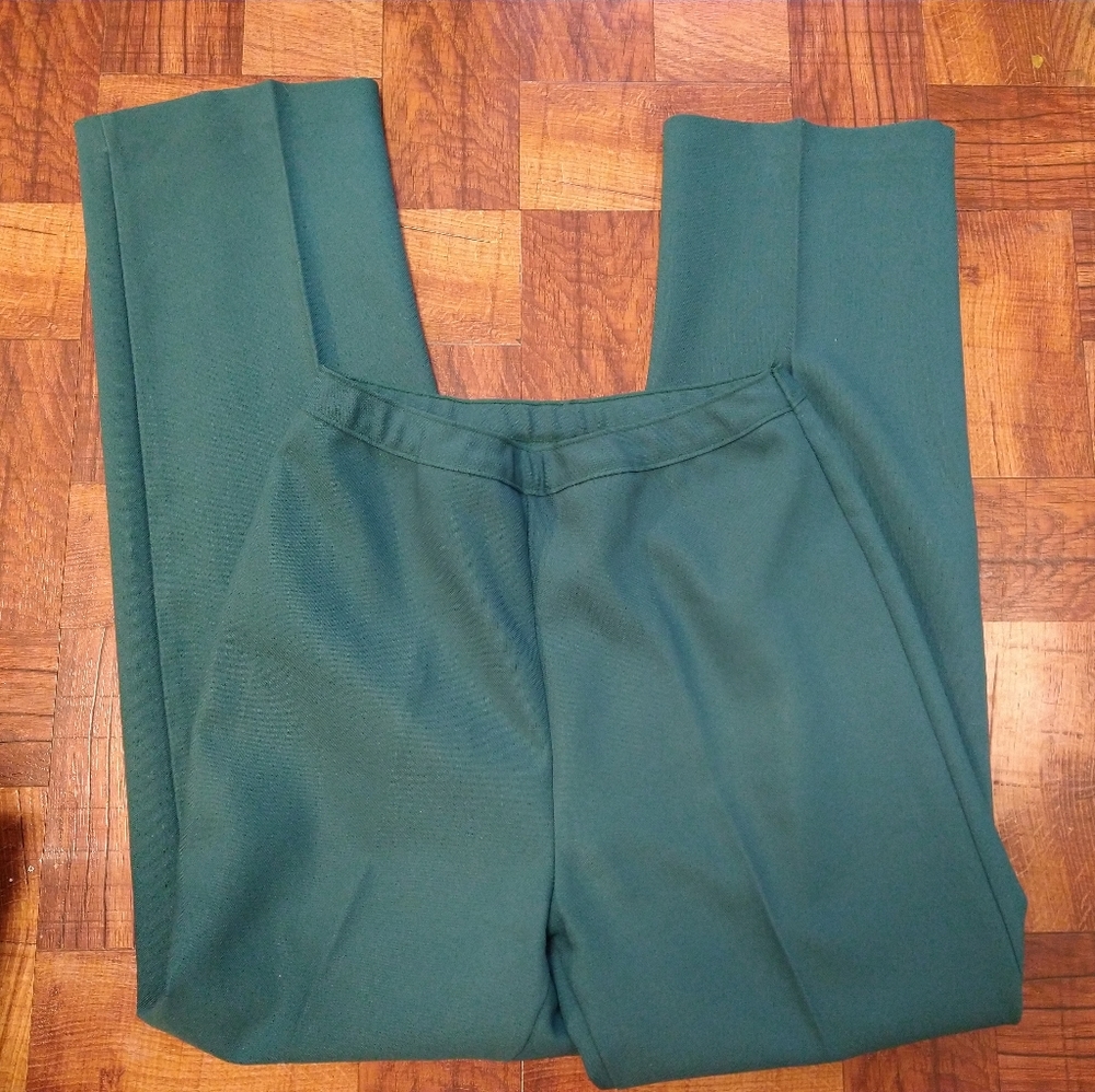 Vintage Levi Strauss Co. Bend Over Green Pants Slacks Trousers Women's Size 14